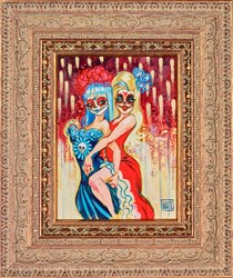 To Dance Study by Todd White - Original Painting on Stretched Canvas sized 9x12 inches. Available from Whitewall Galleries
